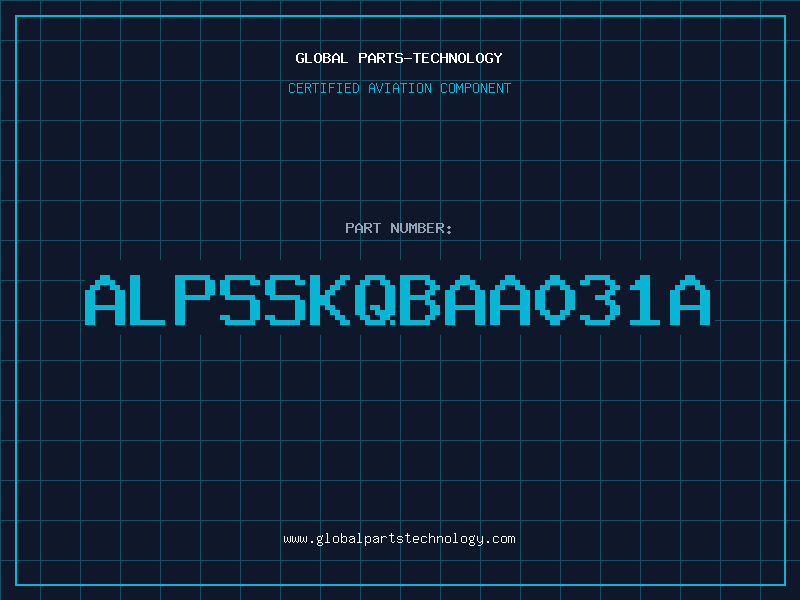 Aviation Part ALPSSKQBAA031A