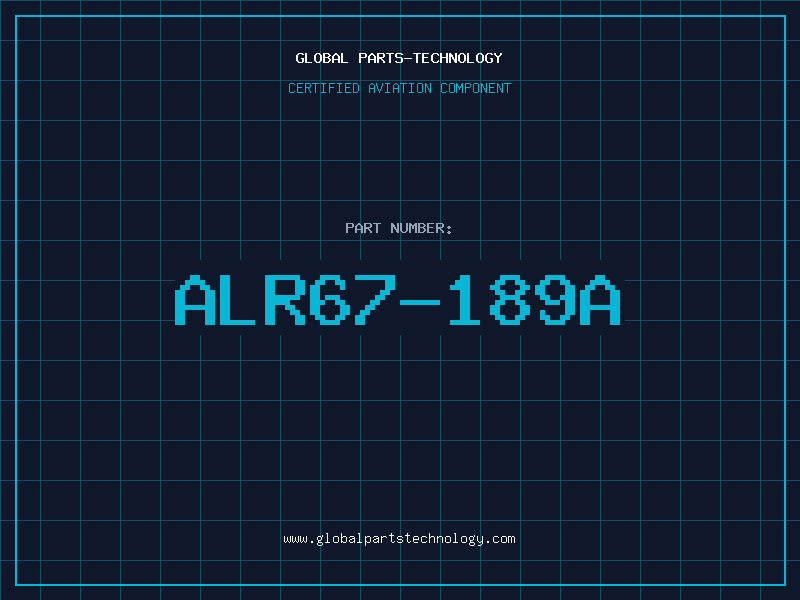 Aviation Part ALR67-189A