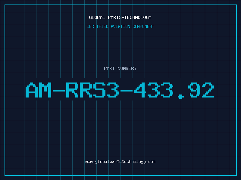 Aviation Part AM-RRS3-433.92
