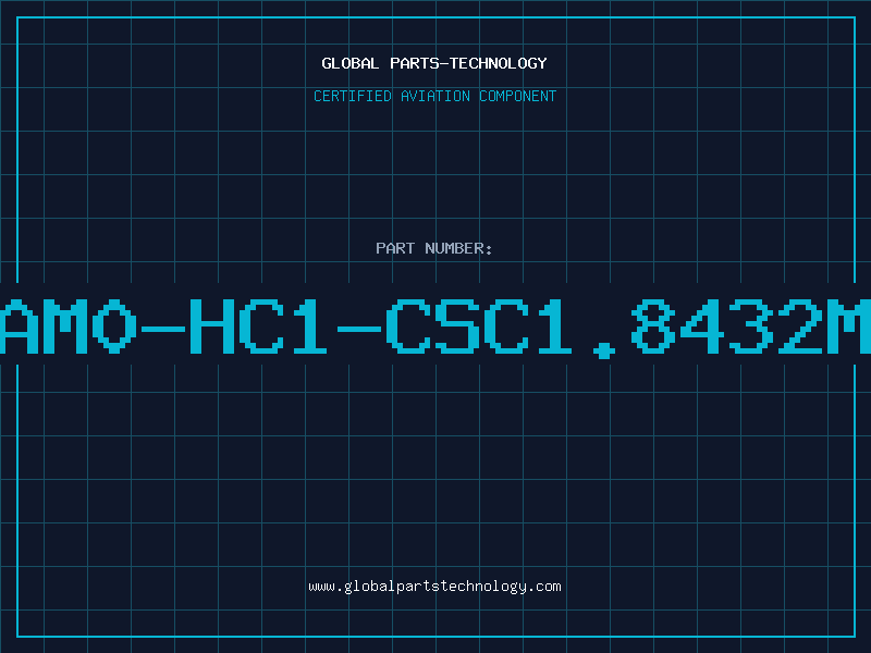 Aviation Part AM0-HC1-CSC1.8432M