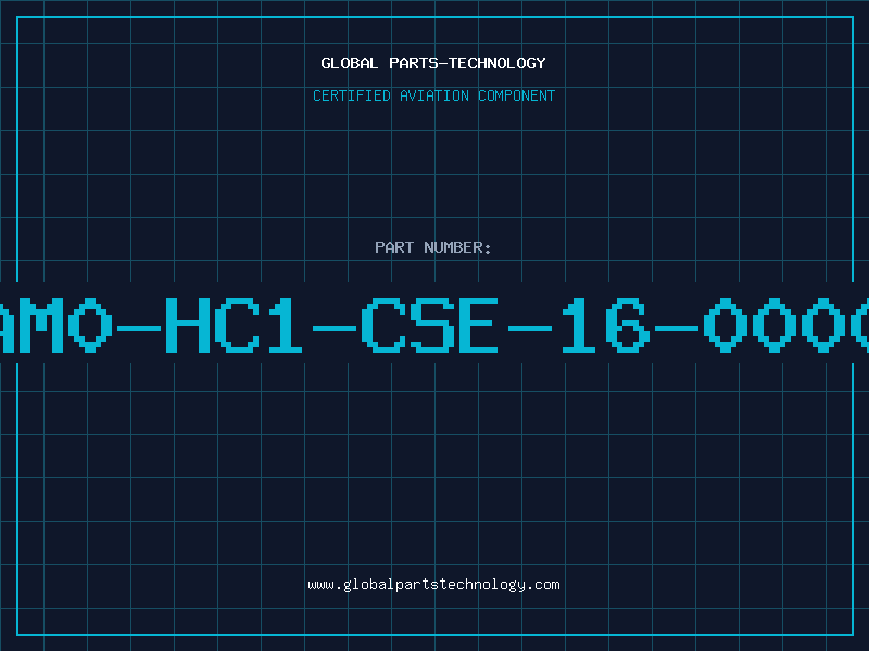 Aviation Part AM0-HC1-CSE-16-0000