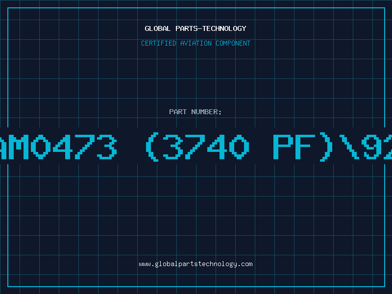 Aviation Part AM0473 (3740 PF)