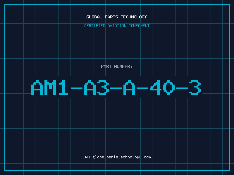 Aviation Part AM1-A3-A-40-3