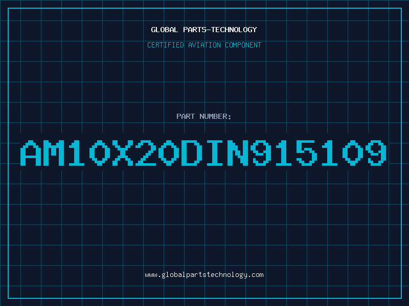 Aviation Part AM10X20DIN915109