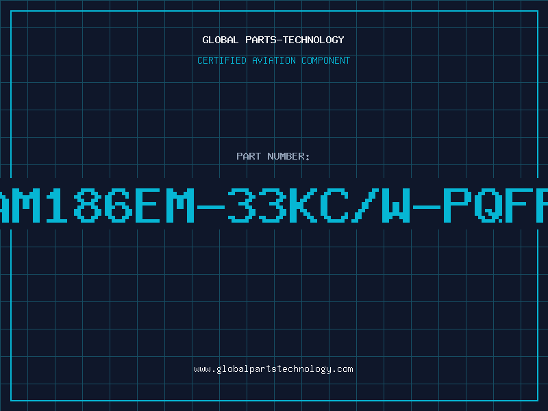 Aviation Part AM186EM-33KC/W-PQFP