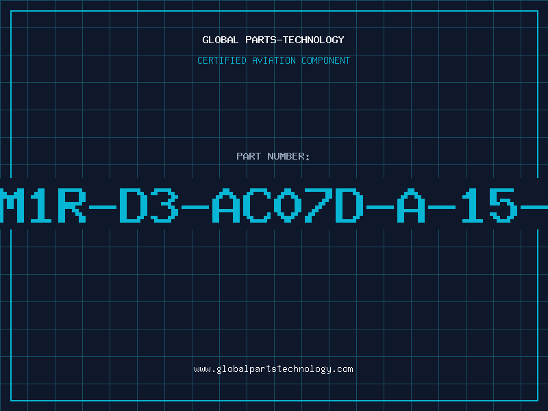 Aviation Part AM1R-D3-AC07D-A-15-2