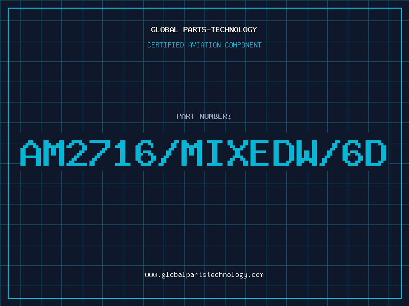 Aviation Part AM2716/MIXEDW/6D