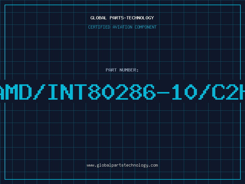 Aviation Part AMD/INT80286-10/C2H