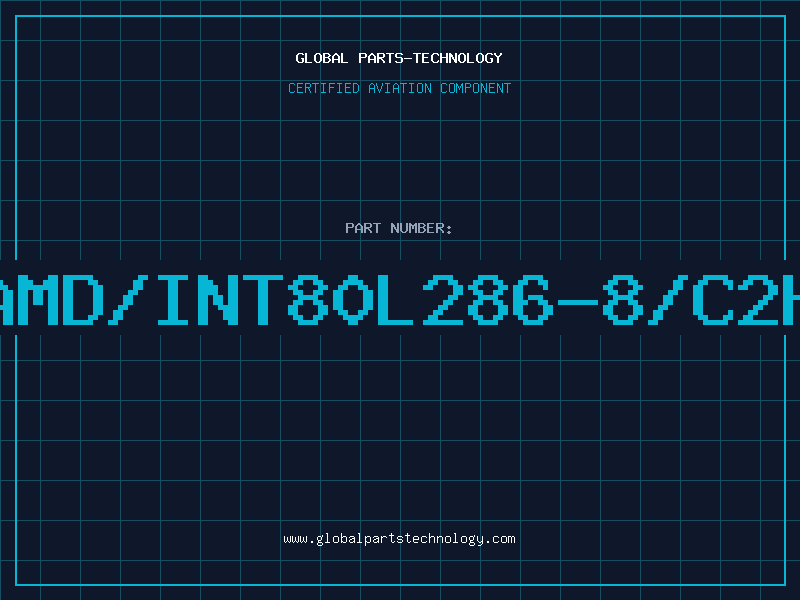 Aviation Part AMD/INT80L286-8/C2H