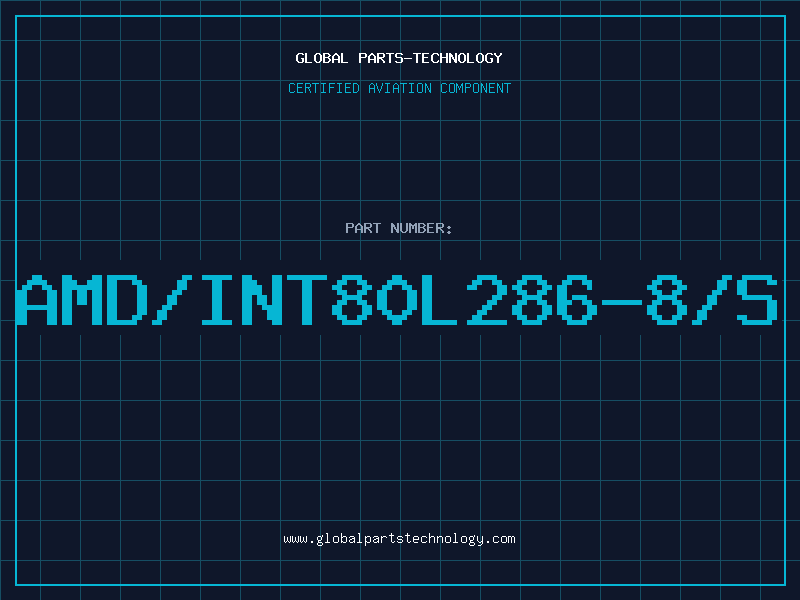 Aviation Part AMD/INT80L286-8/S