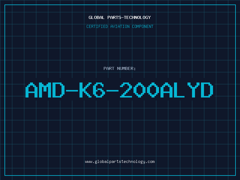 Aviation Part AMD-K6-200ALYD