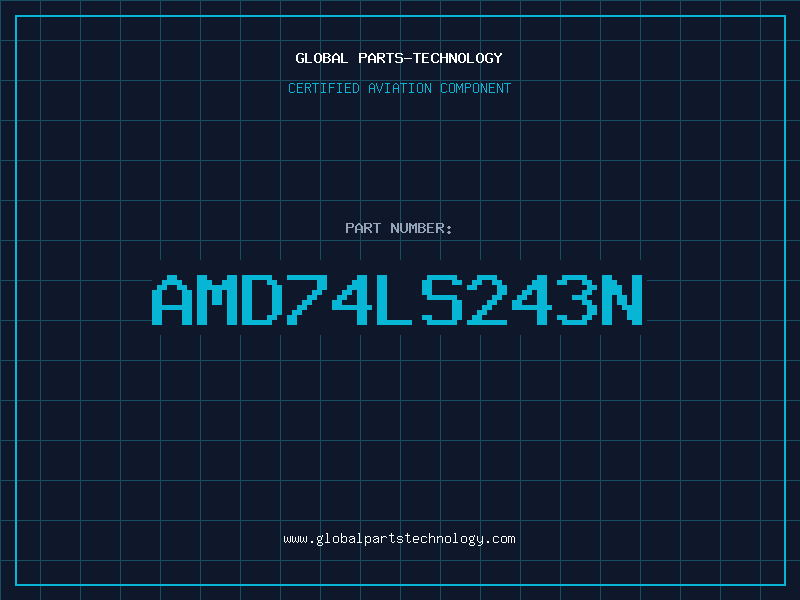 Aviation Part AMD74LS243N