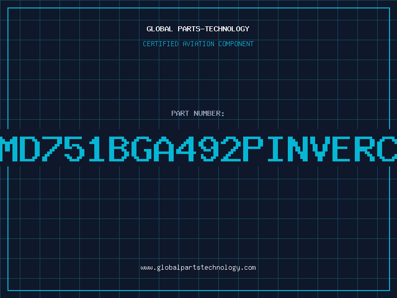 Aviation Part AMD751BGA492PINVERC5