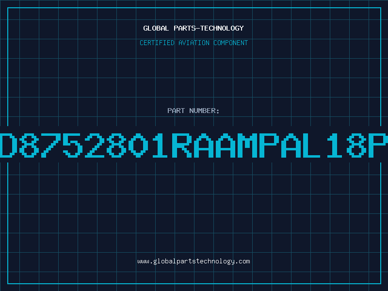 Aviation Part AMD8752801RAAMPAL18P8A