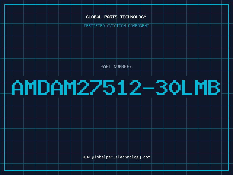 Aviation Part AMDAM27512-30LMB