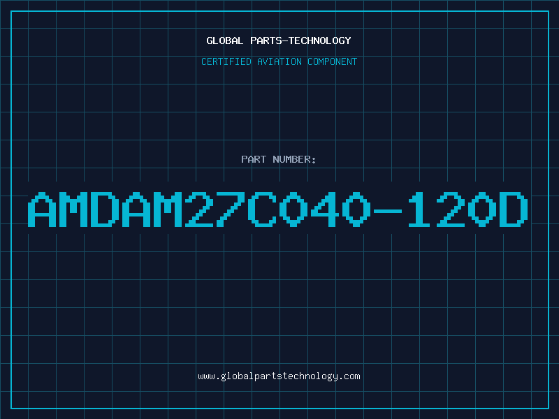 Aviation Part AMDAM27C040-120D