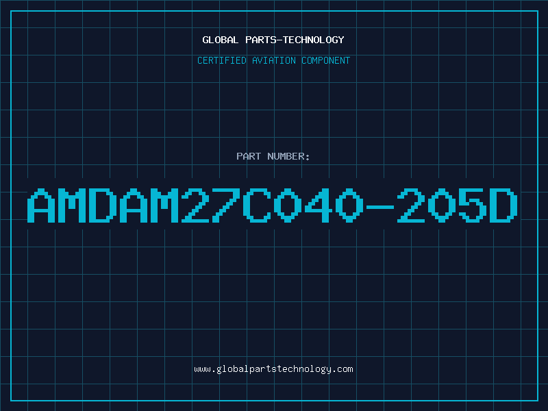 Aviation Part AMDAM27C040-205D