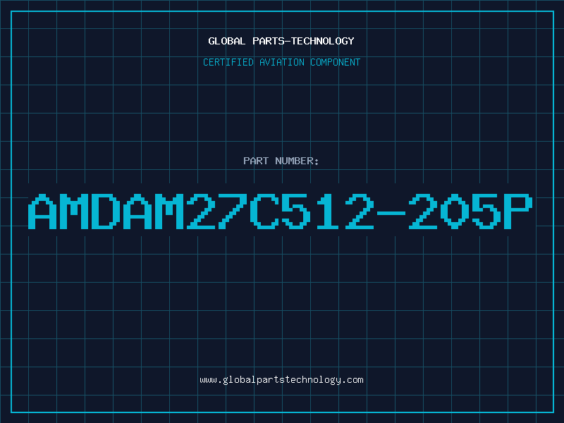 Aviation Part AMDAM27C512-205P