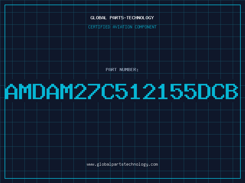 Aviation Part AMDAM27C512155DCB