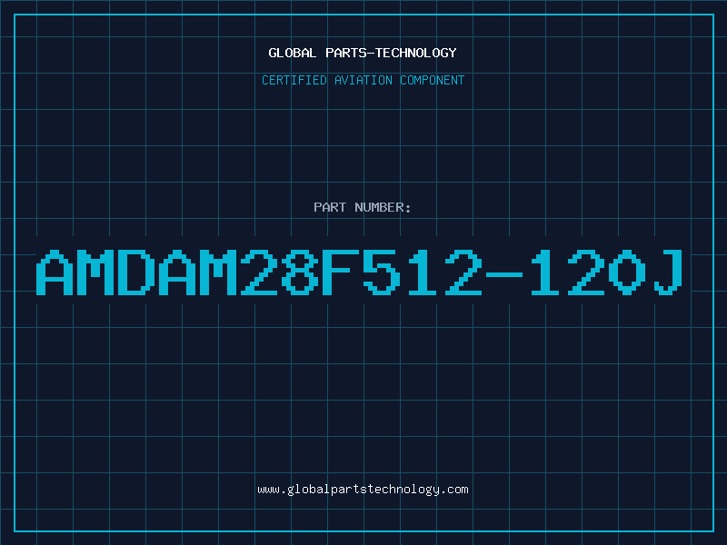 Aviation Part AMDAM28F512-120J