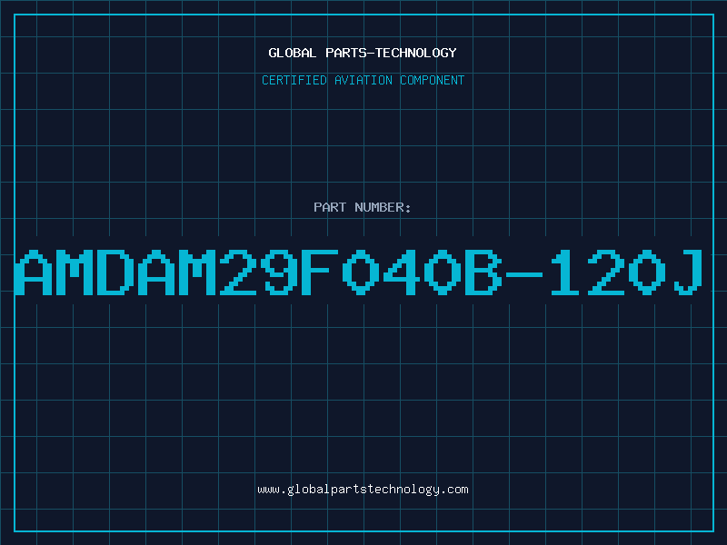 Aviation Part AMDAM29F040B-120J
