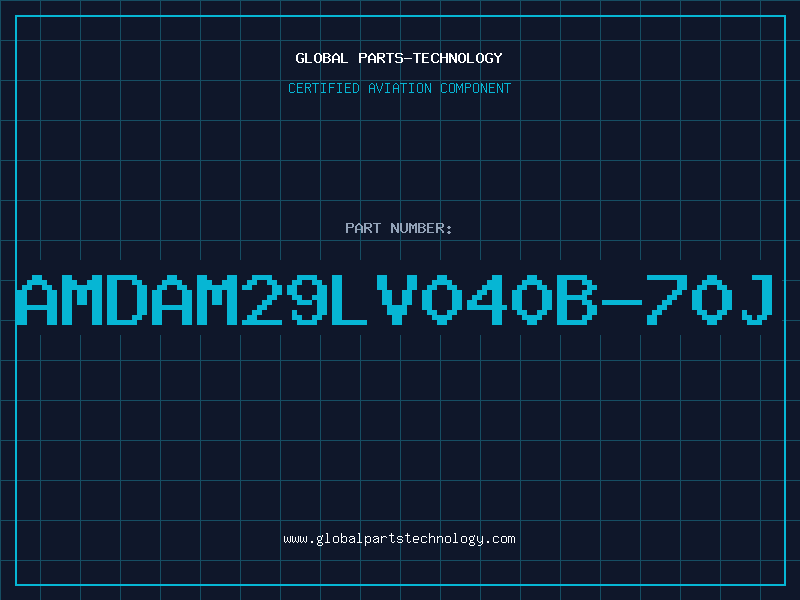 Aviation Part AMDAM29LV040B-70J