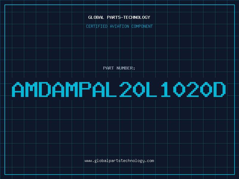 Aviation Part AMDAMPAL20L1020D