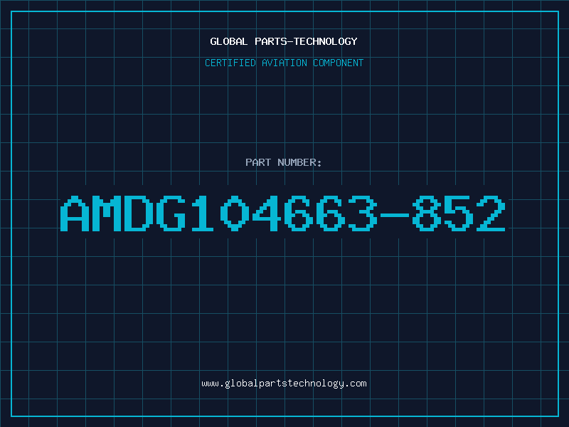 Aviation Part AMDG104663-852