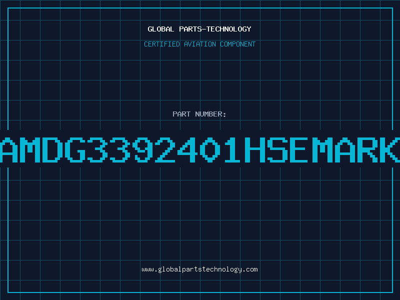 Aviation Part AMDG3392401HSEMARK