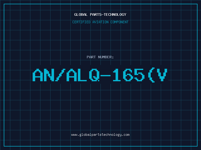 Aviation Part AN/ALQ-165(V