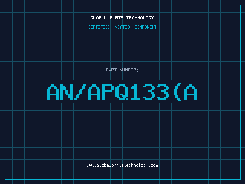 Aviation Part AN/APQ133(A