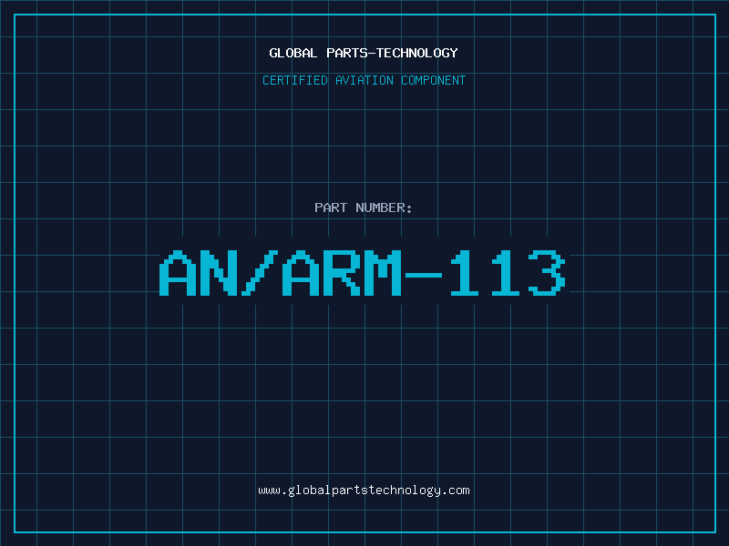 Aviation Part AN/ARM-113