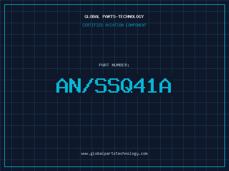 Aviation Part AN/SSQ41A