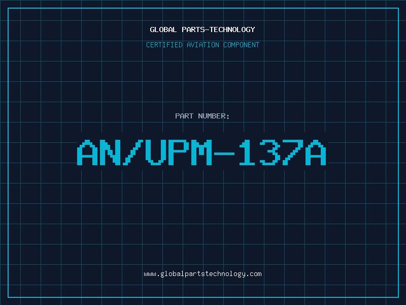 Aviation Part AN/UPM-137A