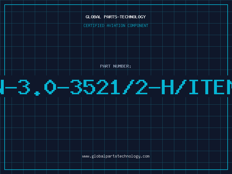 Aviation Part AN-3.0-3521/2-H/ITEM4