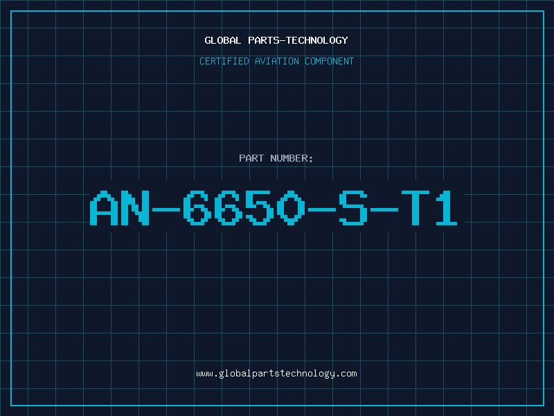 Aviation Part AN-6650-S-T1