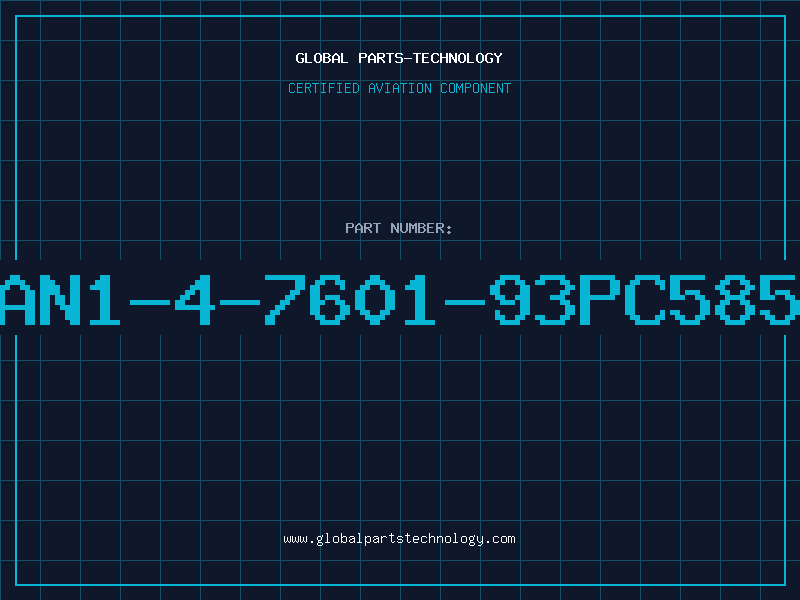 Aviation Part AN1-4-7601-93PC585