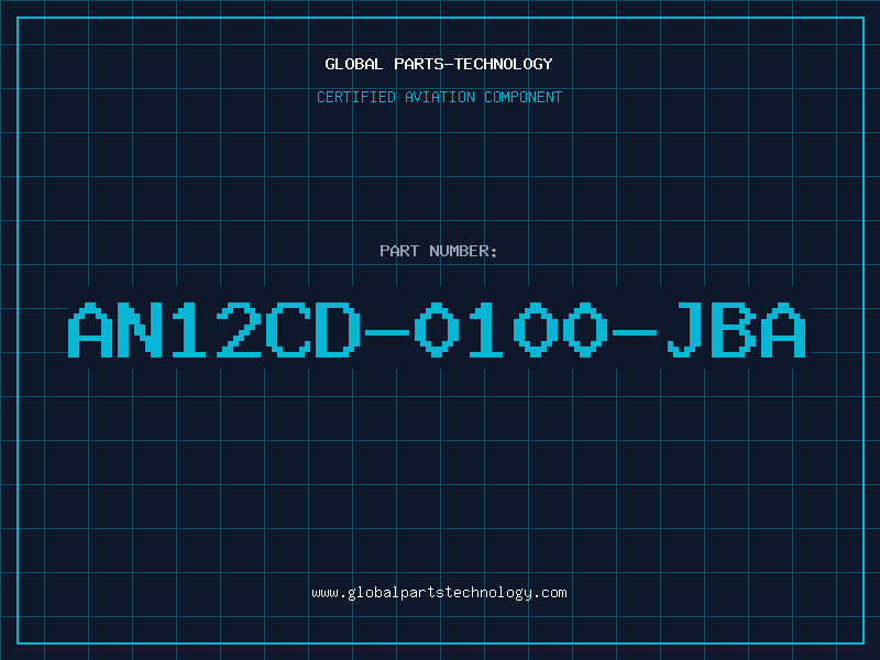 Aviation Part AN12CD-0100-JBA