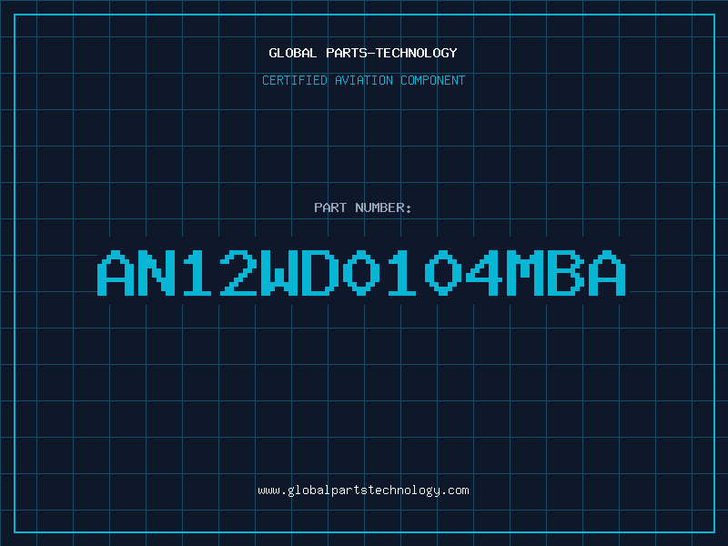 Aviation Part AN12WD0104MBA