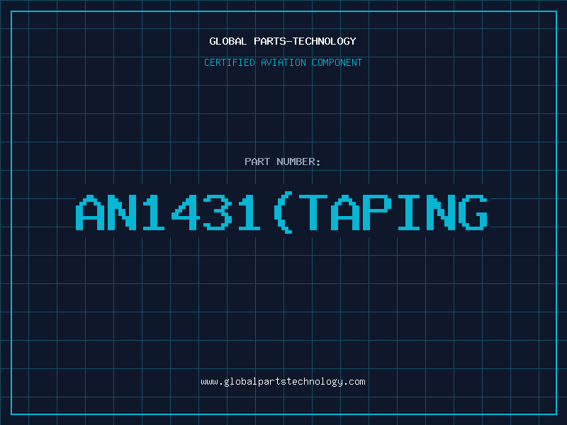 Aviation Part AN1431(TAPING