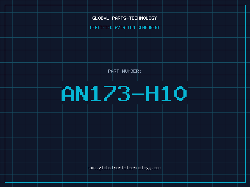 Aviation Part AN173-H10