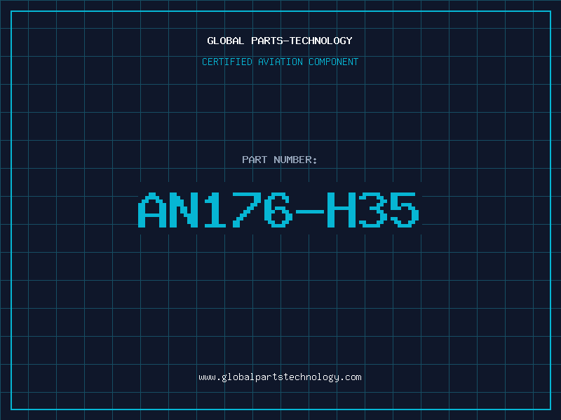 Aviation Part AN176-H35
