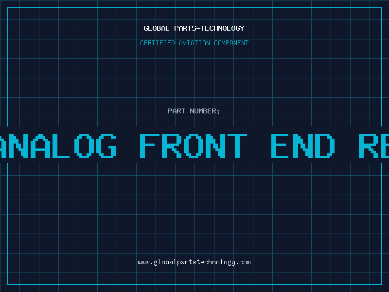 Aviation Part ANALOG FRONT END RE