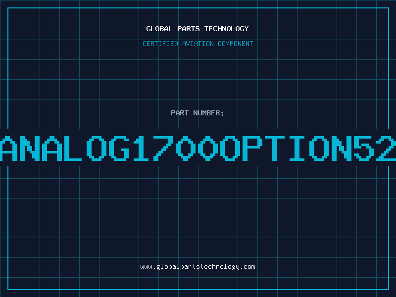 Aviation Part ANALOG1700OPTION52