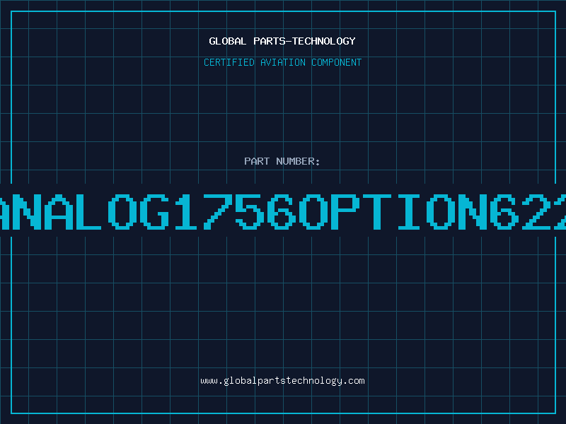Aviation Part ANALOG1756OPTION622