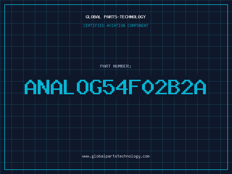 Aviation Part ANALOG54F02B2A