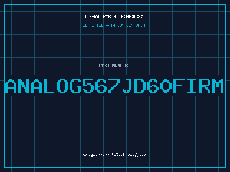 Aviation Part ANALOG567JD60FIRM