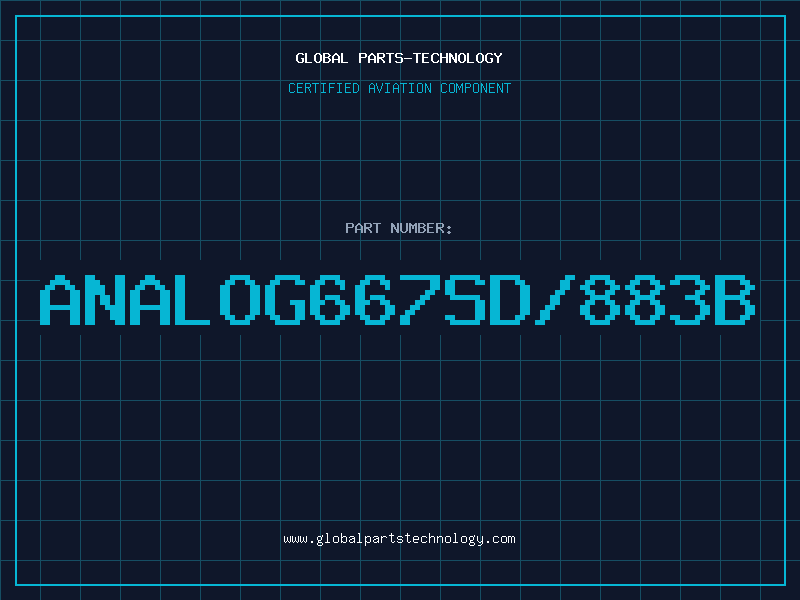 Aviation Part ANALOG667SD/883B