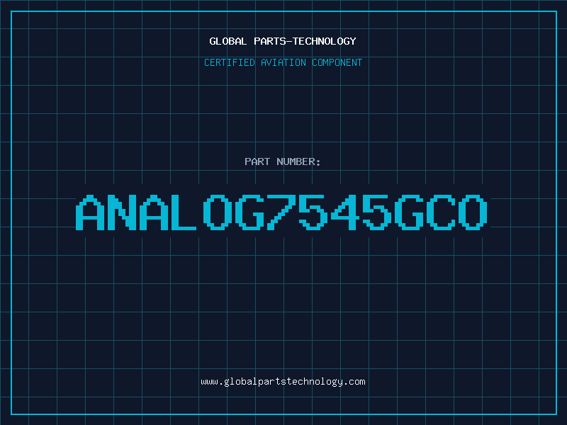 Aviation Part ANALOG7545GCO
