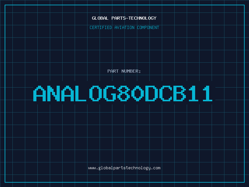 Aviation Part ANALOG80DCB11